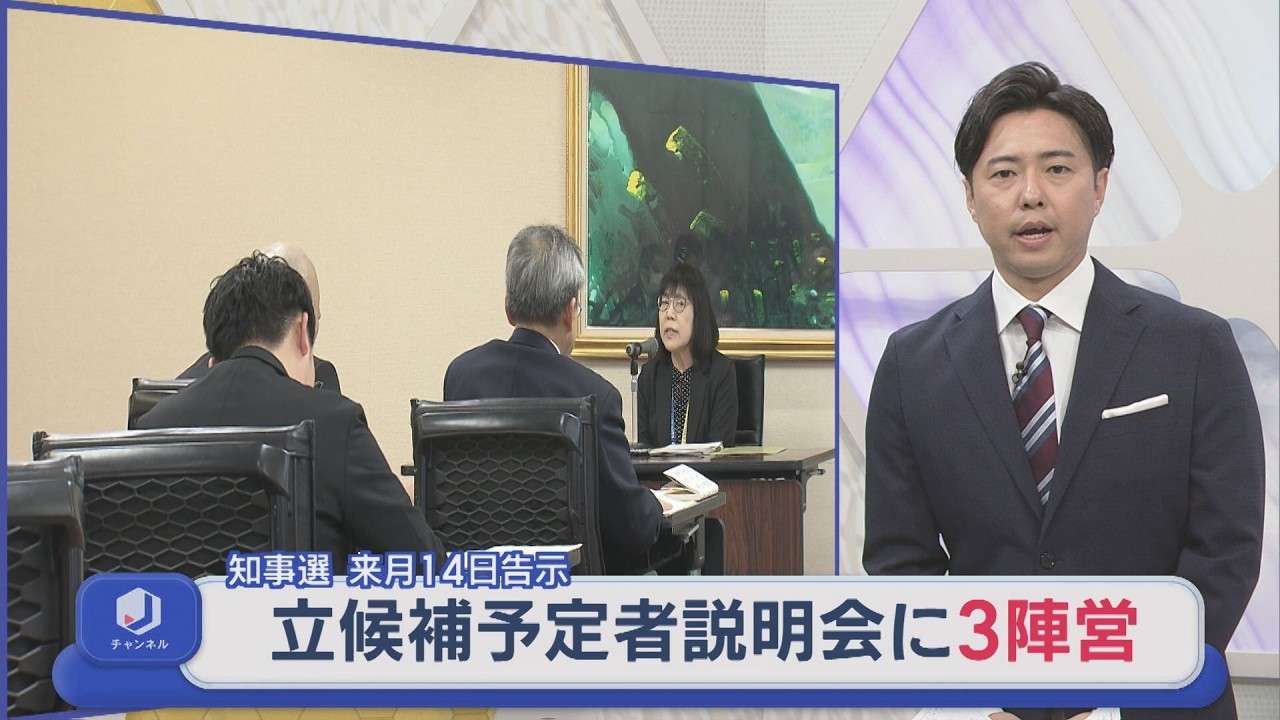 Niigata Prefectural Governor Election] Three camps participate in