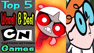 5 Worst/Best Cartoon Network Games