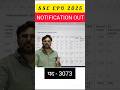 SSC CPO 2025 | Notification Out Posts - 3073 #shorts #ssc #ssccpo