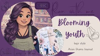 Plan with me  - Drama Journal - Blooming Youth