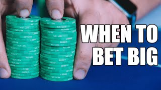The BIG BET Strategy Your Opponents Will HATE | Upswing Poker LevelUp