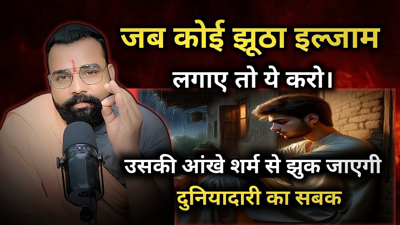 जब कोई झूठा इल्जाम लगाए तो ये करो उसकी आंखें शर्म से झुक जाएगी दुनियादारी का सबक कैसे सीखना है