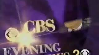 CBS Evening News with Dan Rather very short Promo (pre-episode) - March 27, 1996