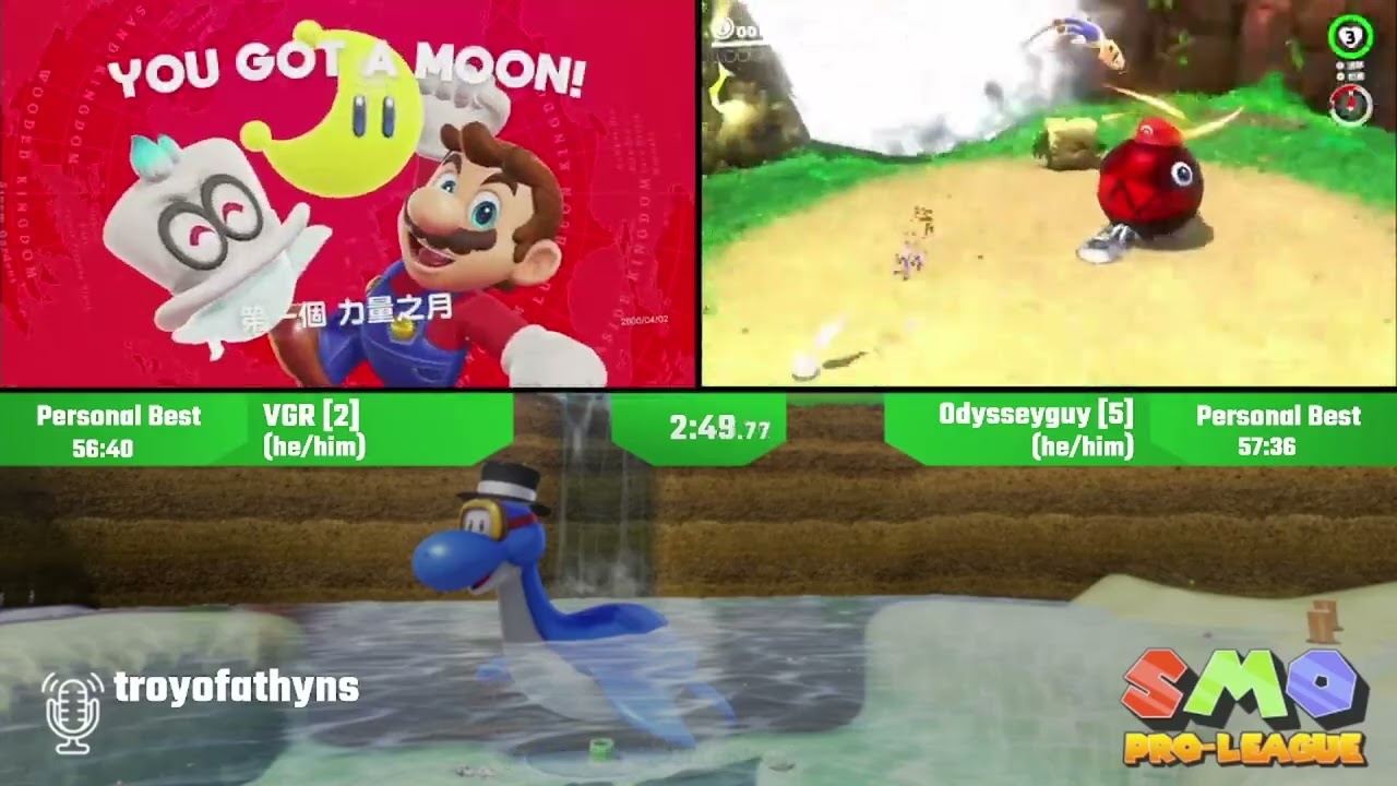 SMO Any% Pro-League QF: VGR vs Odysseyguy