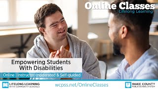WCPSS Online Classes - Empowering Students With Disabilities