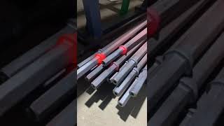 Taper drill rod processing
