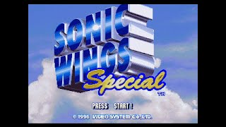 Saturn Longplay [246] Sonic Wings Special (JP)