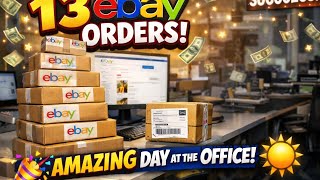 I made £600 selling  old stuff on ebay , Monday and Tuesday  orders 🤑🤑