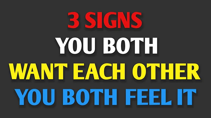3 SIGNS YOU BOTH WANT EACH OTHER  YOU BOTH FEEL IT || psychology Facts