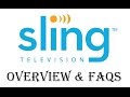 Sling TV Live Streaming TV Service Overview and FAQs - Review - Updated 2017