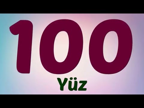 Sayı Sayma Çizgi Film-Çocuklar için-1&rsquo;den 100&rsquo;e kadar sayma ritmik