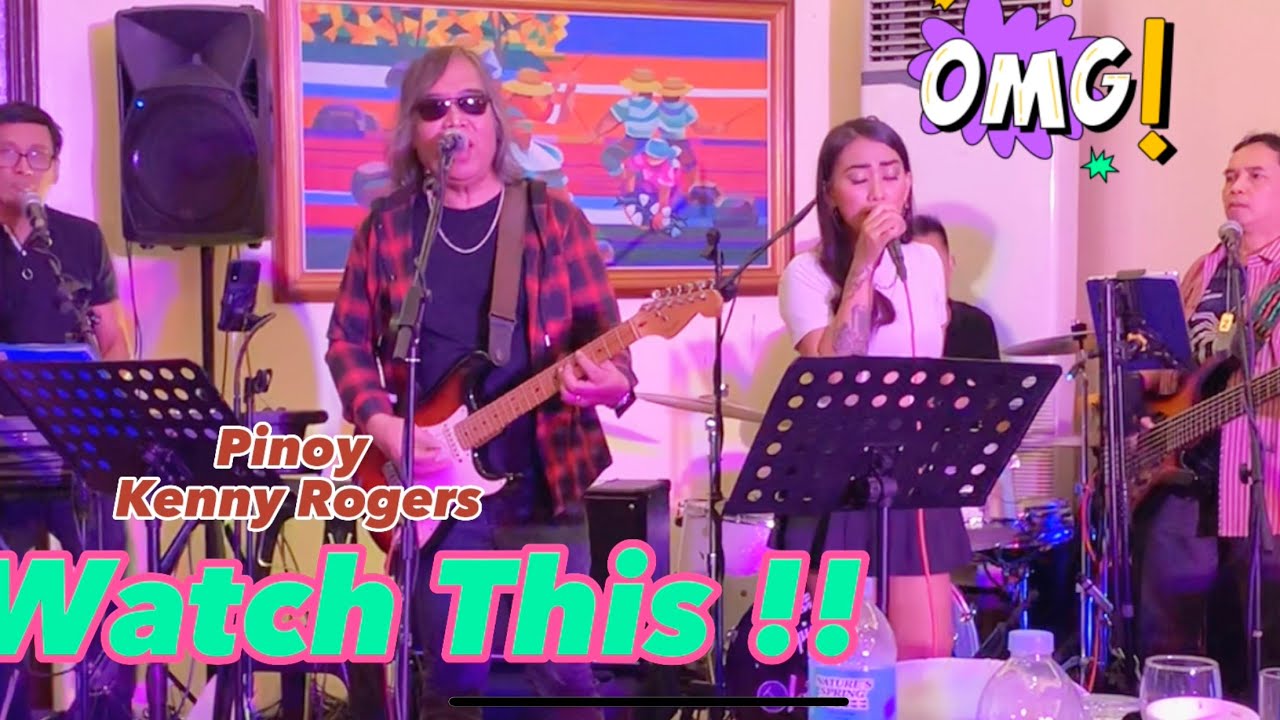 KENNY ROGERS MEDLEY HIGH CALIBER LIVE AT COWBOY GRILL MABINI March 11 2023