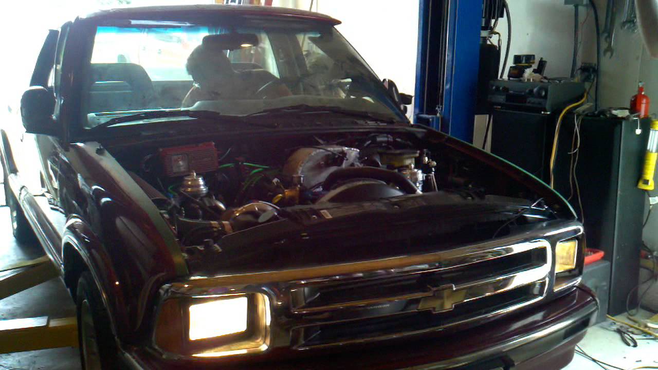 S10 start Big stuff 3, Forged Turbo 4.3 262 V6, PT-72GTQ