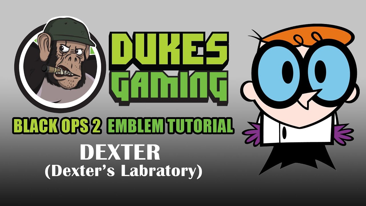 Black Ops 2 Emblem Tutorial - Dexter