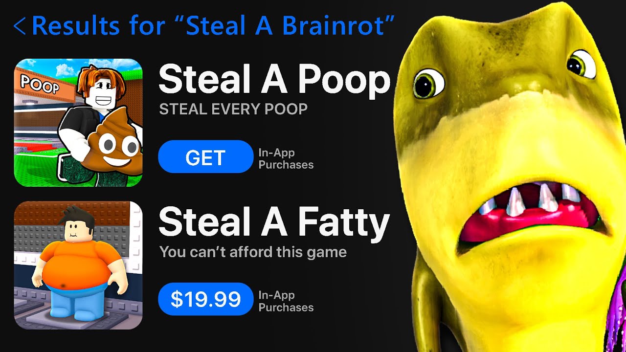 Never Search Steal A Brainrot on the App Store..