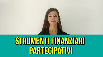 Chi può emettere strumenti finanziari partecipativi?