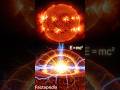 The Secret of Infinite Energy from the Sun | E = mc² Explained#universe #space #sun #energy