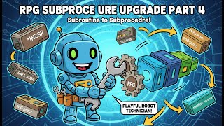 Modernize RPG400 to RPG ILE FREE and PF to SQL - 4 - Upgrade RPG Subroutines to Sub Procedures