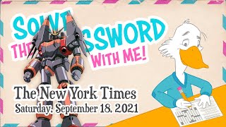 Solve With Me: The New York Times Crossword - Saturday, September 18, 2021