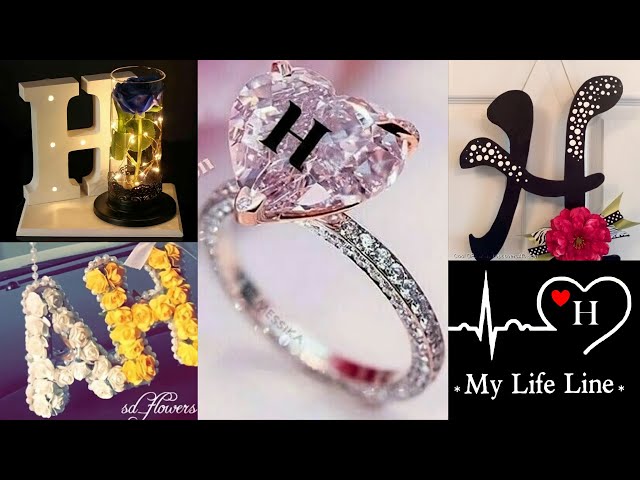 H Letter In Love