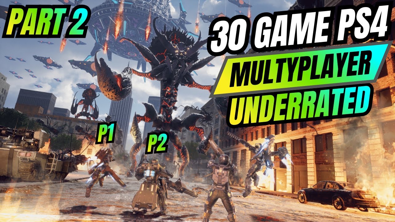 30 Game Multiplayer PS4 UnderrATED yang Jarang Dibahas | Part 2