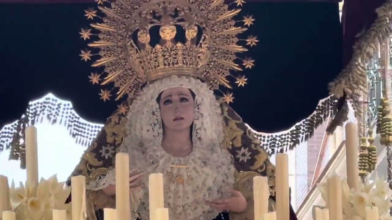 Virgen del rosario (prendimiento Linares ) jueves santo 2025