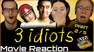 3 IDIOTS Movie Reaction Part 2 | Aamir Khan | Madhavan | Boman Irani | Kareena Kapoor