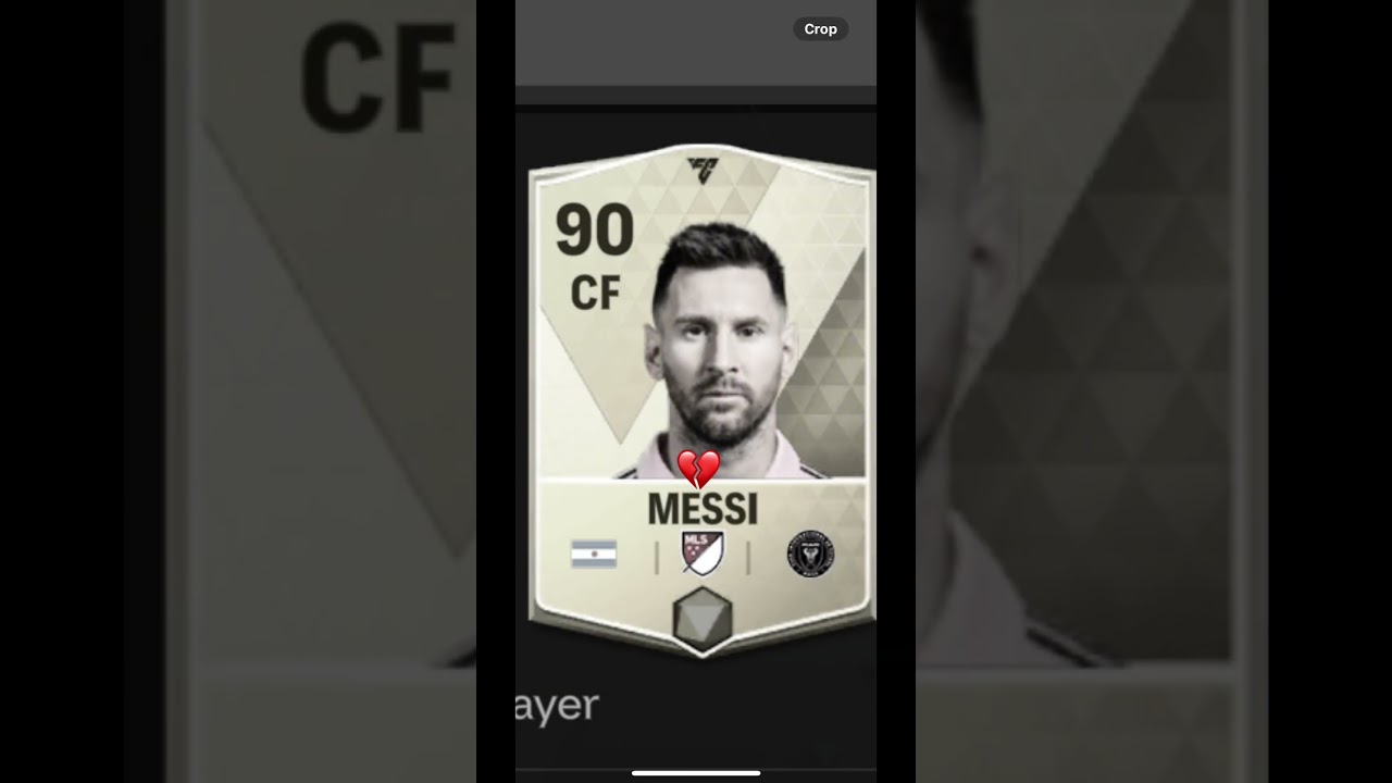 Lionel Messi worst vs best card 🐐 