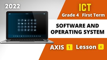 ICT | Grade 4 | Software and operating system | Axis 1 - Lesson 4