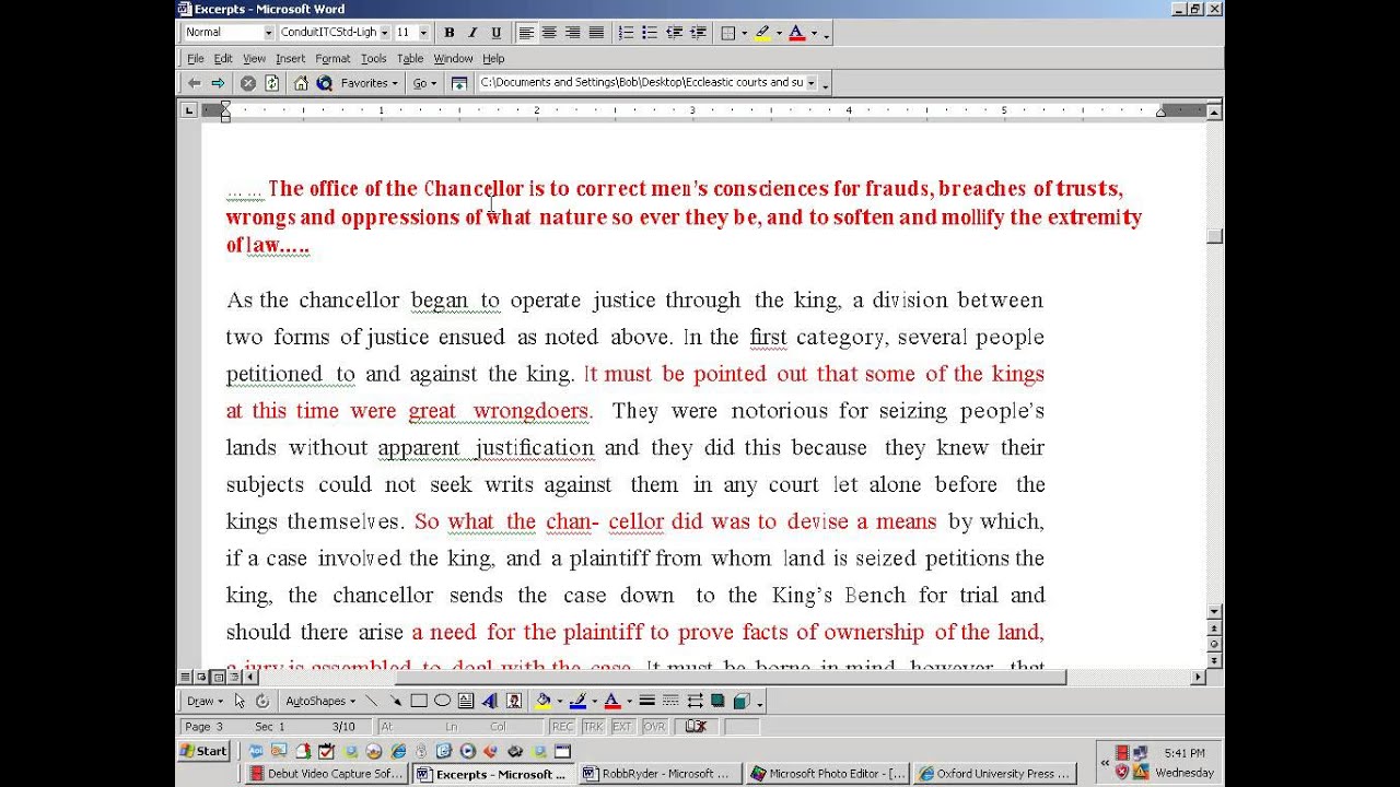 Law Equity Contract Trust