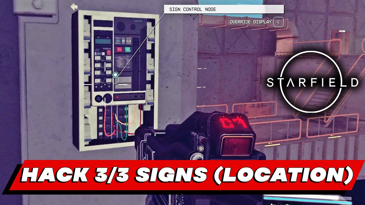 STARFIELD - Hack First Sign, Second Sign & Third Sign | Hack 3/3 Signs ...