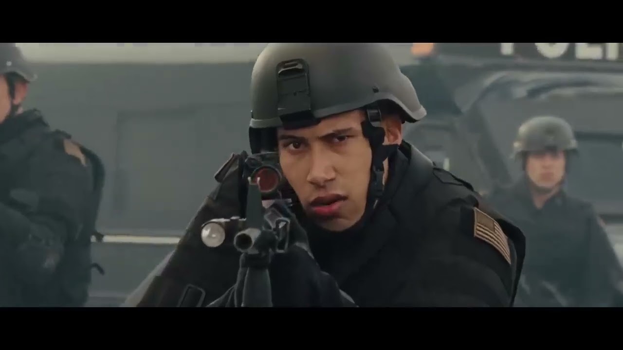 Apes vs Humans   Battle For The Bridge Scene   Rise of the Planet of the Apes 2011