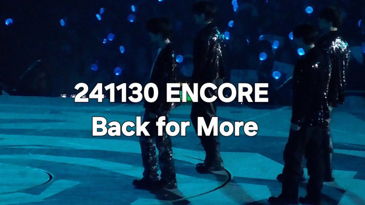 'Back for More' TXT [ACT:PROMISE] ENCORE IN JAPAN