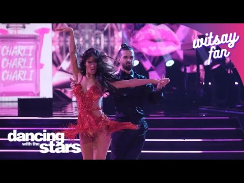 Charli D Amelio And Mark Ballas Cha Cha Week Dancing With The