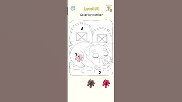 DOP 3 Level 64 Walkthrough - "Color by number" #shorts