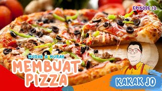 Membuat Pizza Enak Dan Mudah | Memasak Bersama Kakak Jo