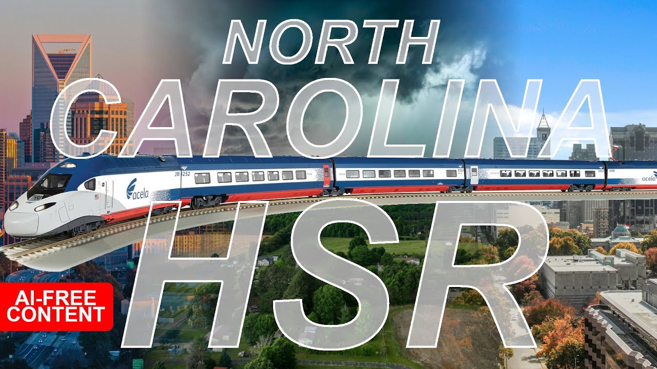 What Could True High Speed Rail In North Carolina Look Like? - YouTube