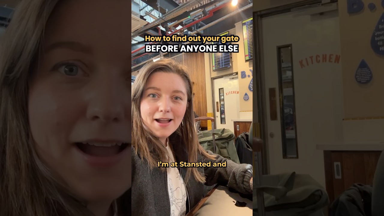 How to find out your gate BEFORE ANYONE ELSE