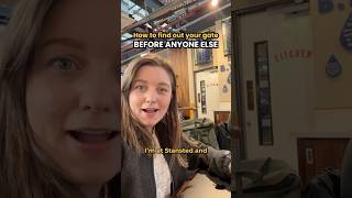 How to find out your gate BEFORE ANYONE ELSE