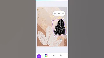 Creating 10 abstract painting designs on Canva #youtubeshorts #shorts #canva #