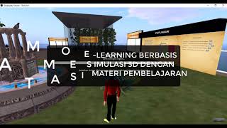 Demo E-learning Berbasis Game Simulasi 3D dengan Adaptasi Materi Pembelajaran||Open Simulator