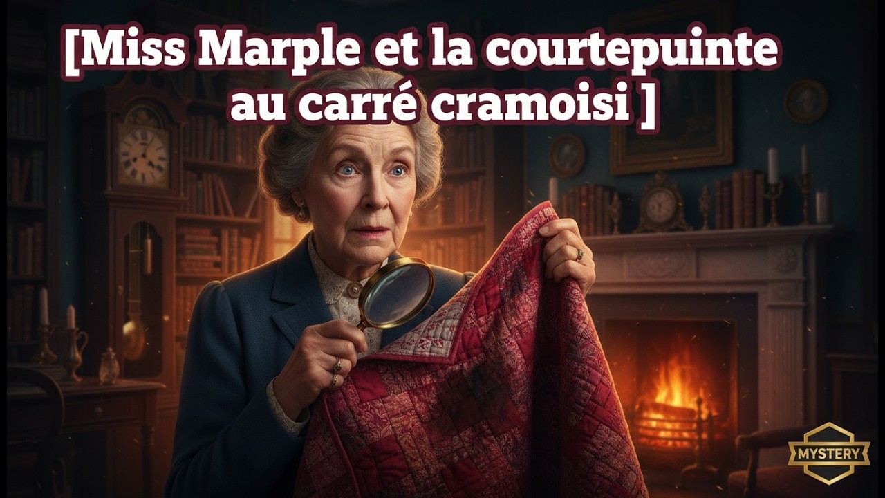 Miss Marple et la courtepointe au carré cramoisi