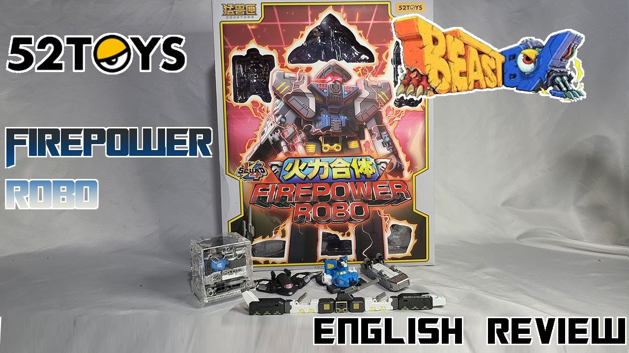 Video Review - 52Toys - Beastbox - Firepower Robo - YouTube