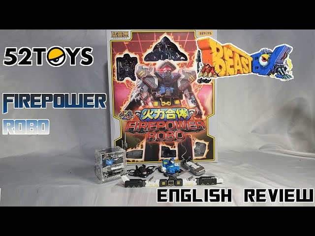 Video Review - 52Toys - Beastbox - Firepower Robo - YouTube