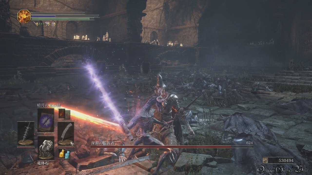 【8週目/NG+7】DARK SOULS 3 - #5 ボス・深淵の監視者/BOSS Abyss Watchers（NO DAMAGE）