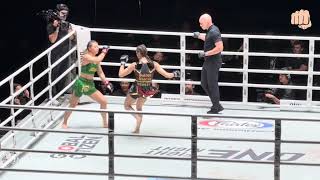Fairtex STAMP vs Selina FLORES FULL FIGHT | ONE Fight Night 47