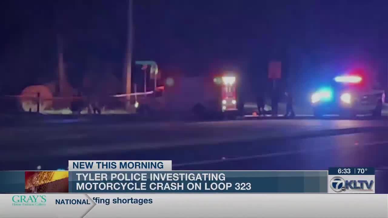 Man dead in motorcycle wreck on Tyler loop - YouTube