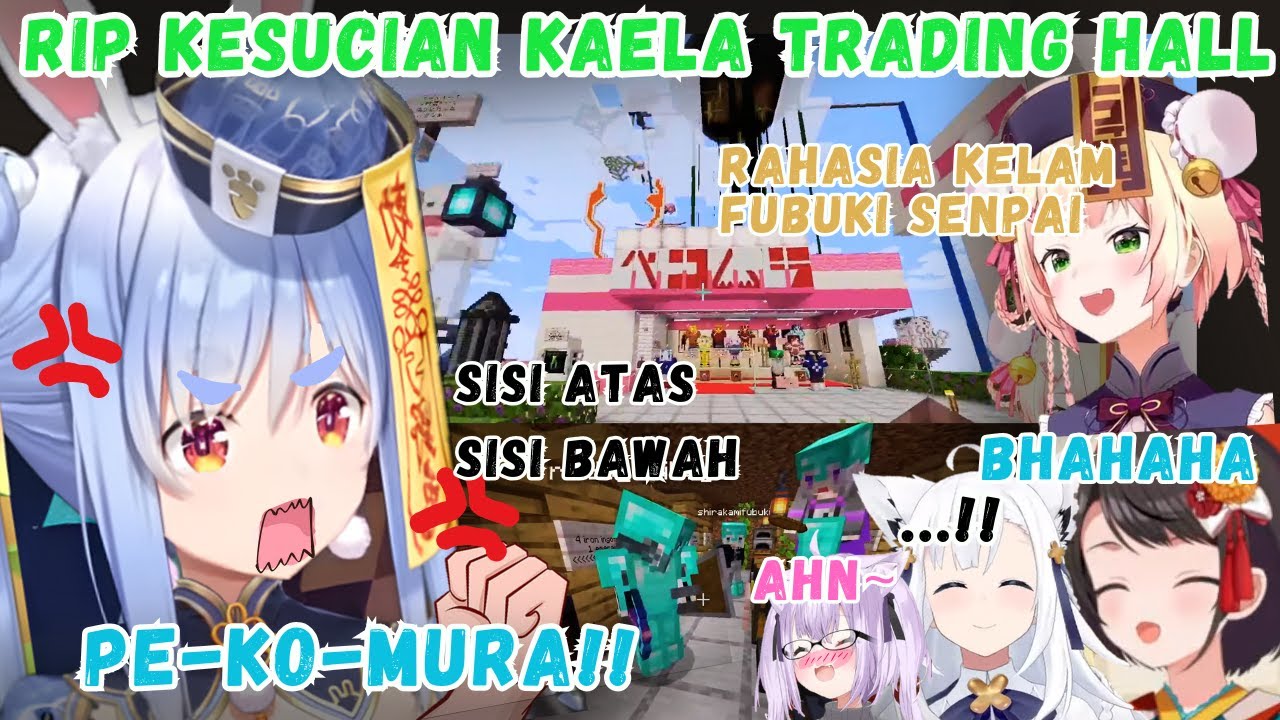 Kaela's Trading Hall Sarang Rumpi Yabee Member JP, Hilang Martabat Sisi Atas-Bawah【Hololive | Clip】