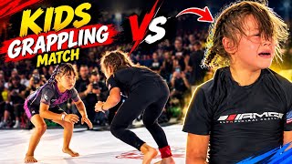 Kids Grappling Match 🔥 | Intense Wrestling Battle | Amazing Kids Fight Competition