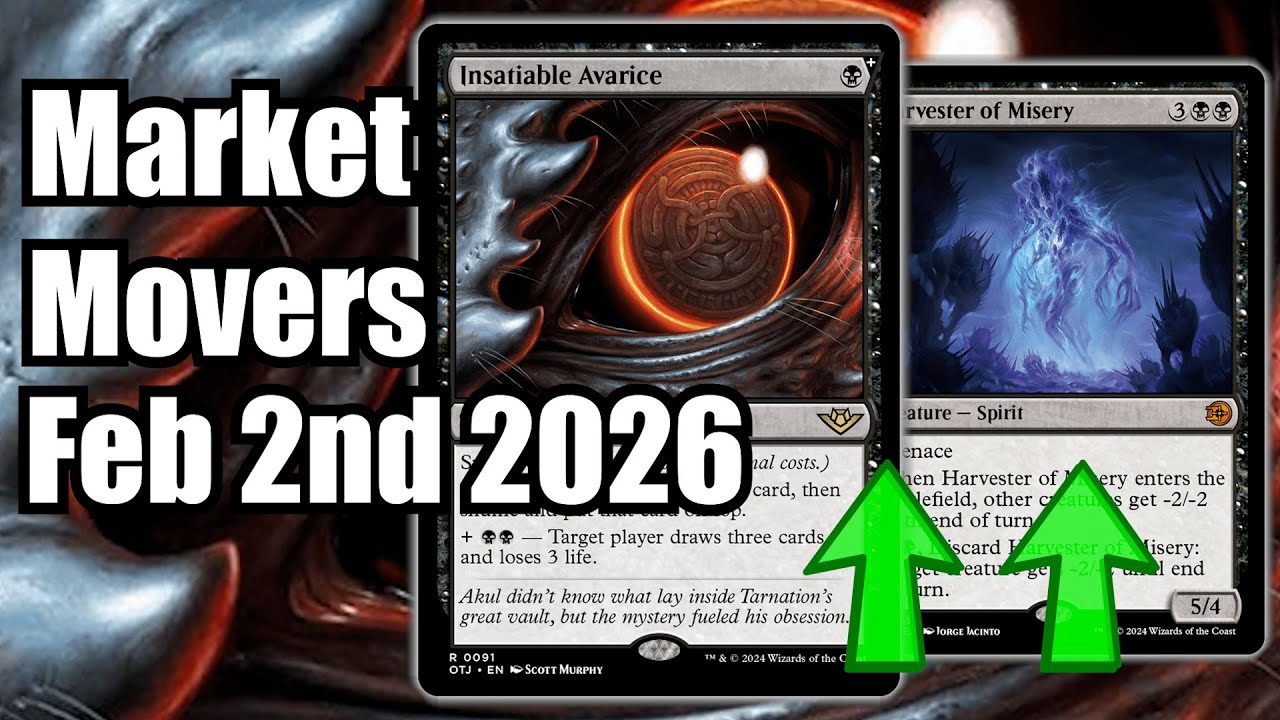 Главные события на рынке MTG — 2 февраля — Рост популярности карт в форматах Standard и Modern! Н...